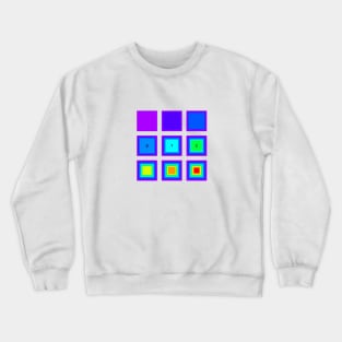 Bitcoin BTC Colourful Graphic Crewneck Sweatshirt